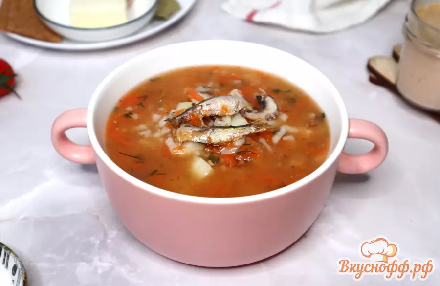 Суп из кильки в томатном соусе - рецепт с фото, как сварить вкусно